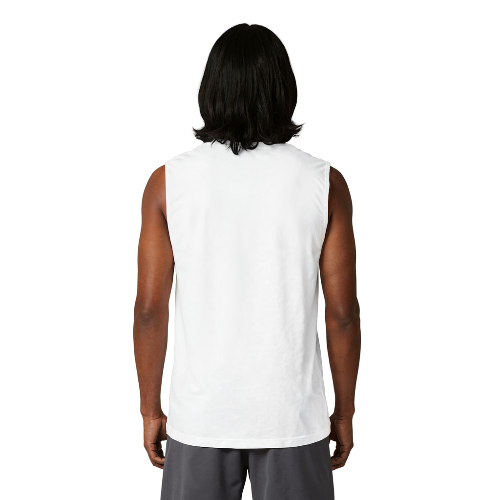 Lake Life Fishing Muscle Tank — Watercolor Bass Graphic