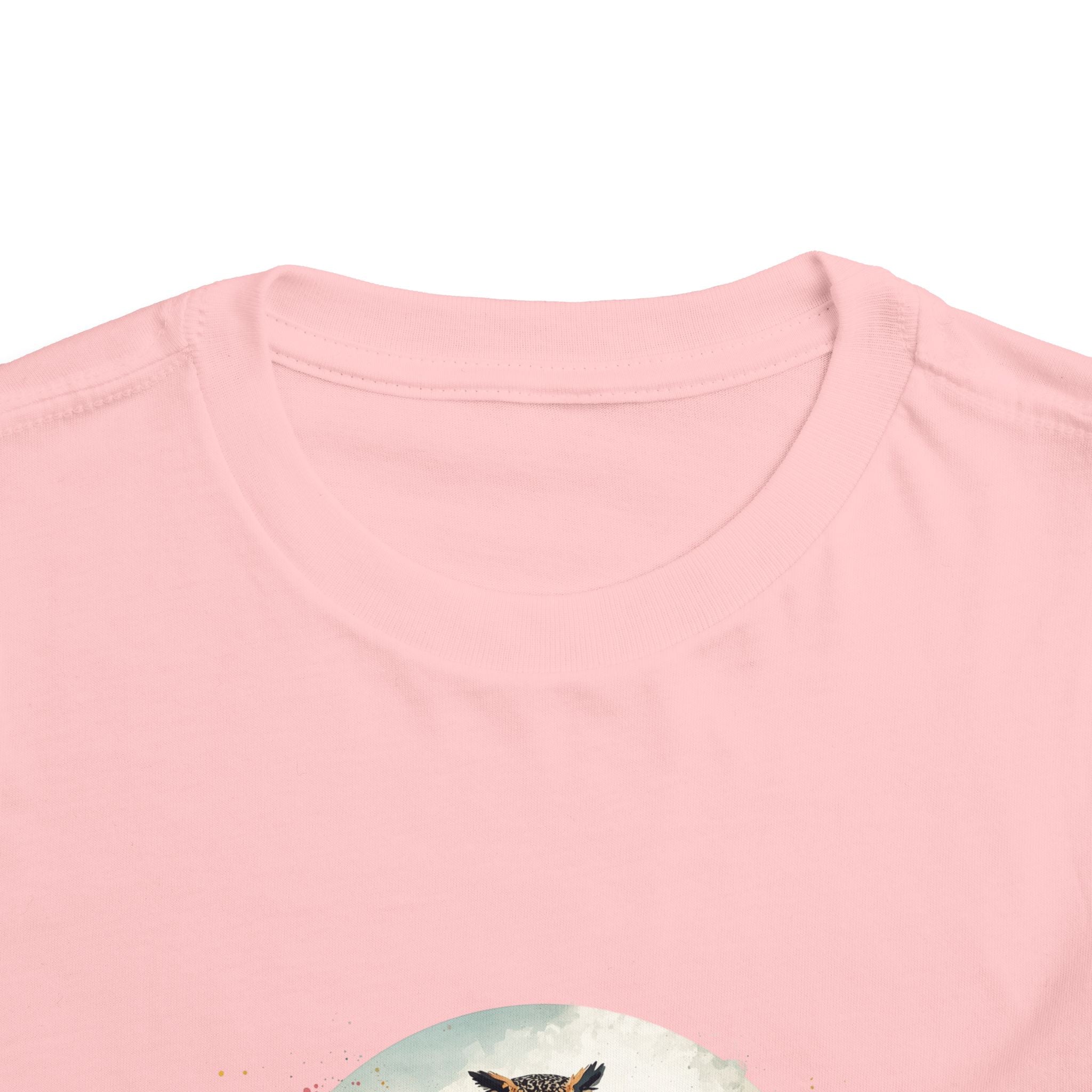 Lake Life Toddler Tee — Owl Woodland Graphic Shirt