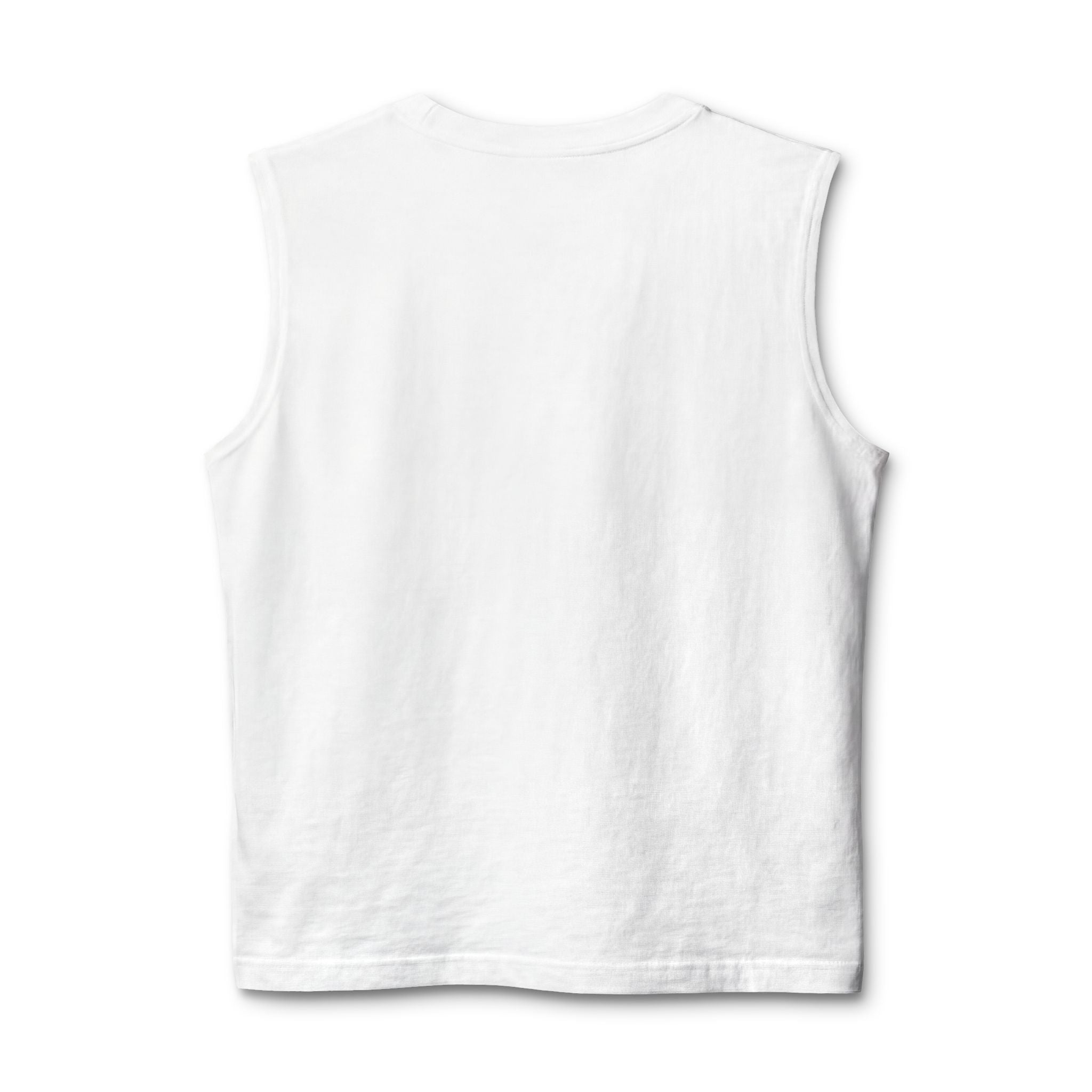 Lake Life Fishing Muscle Tank — Watercolor Bass Graphic