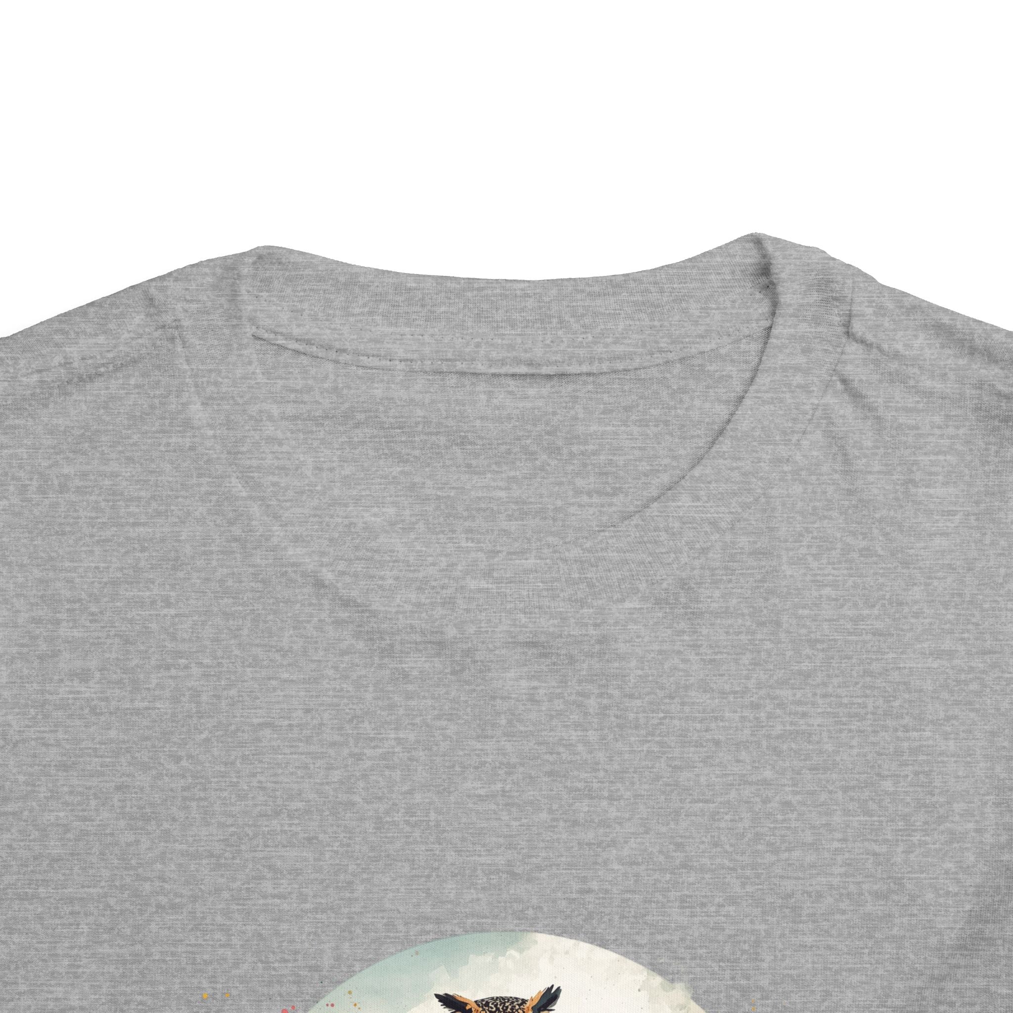 Lake Life Toddler Tee — Owl Woodland Graphic Shirt